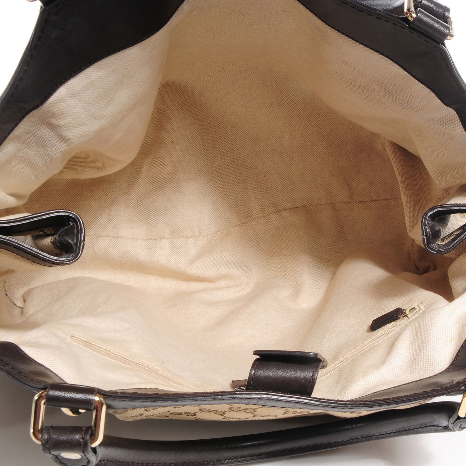 Gucci Monogram Large Sukey Tote Dark Brown 5 of 7