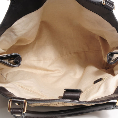 Gucci Monogram Large Sukey Tote Dark Brown 5 of 7