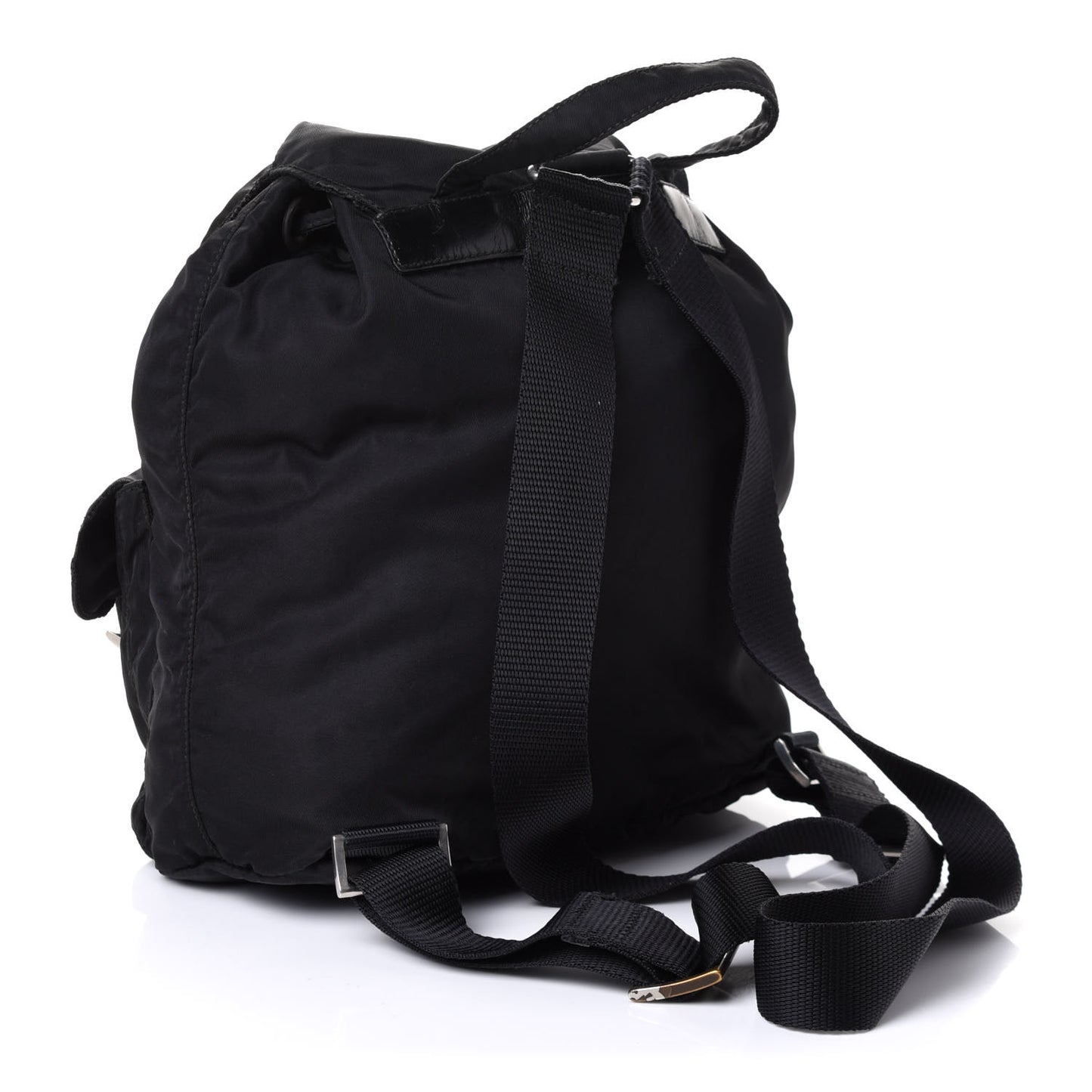 Nylon Vela Medium Backpack Black