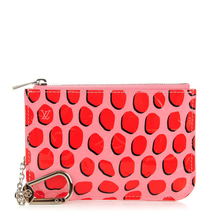Louis Vuitton Vernis Jungle Dots Key Pouch Sugar Pink Poppy 1 of 7
