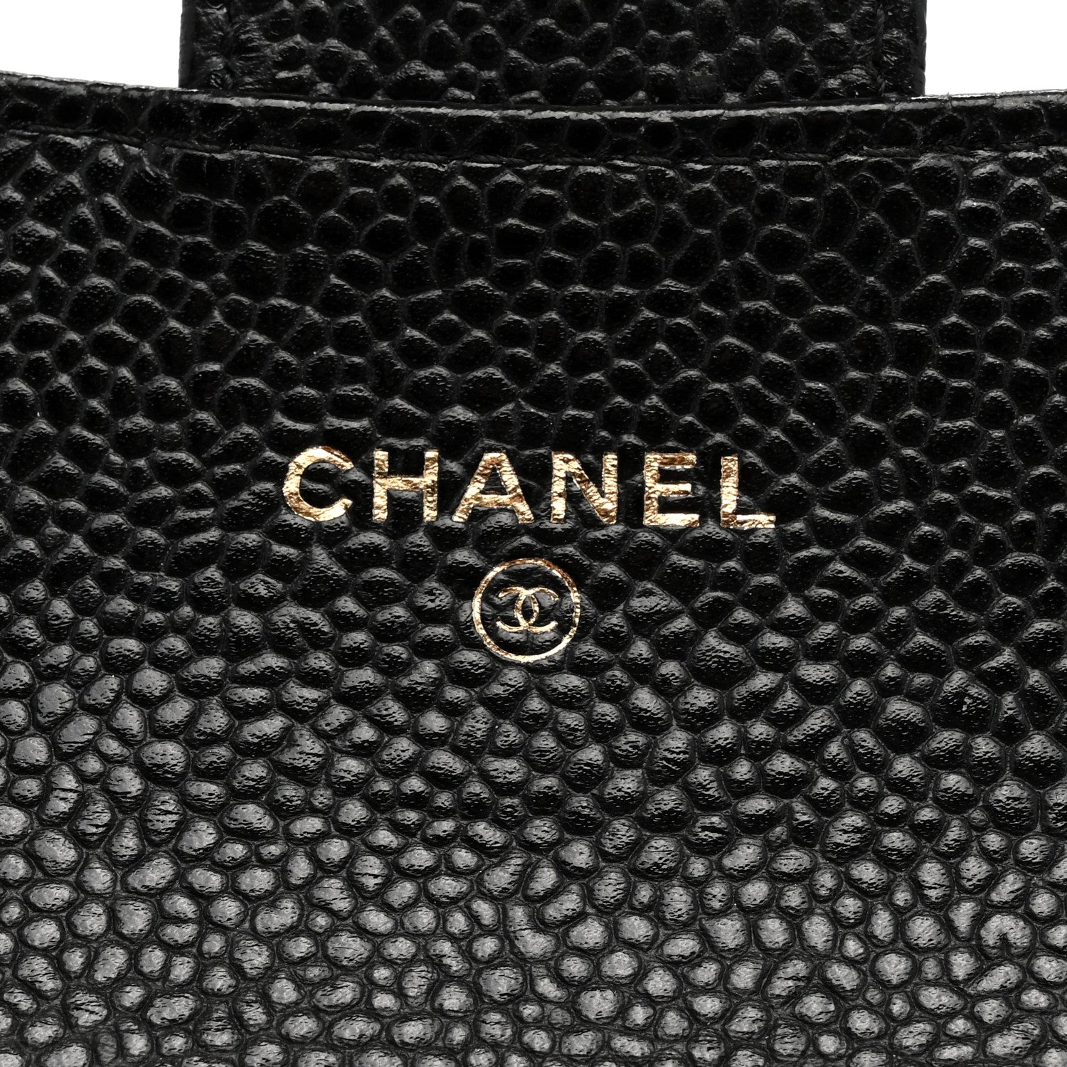Chanel Caviar Quilted Flap Card Holder Wallet Black 6 of 7