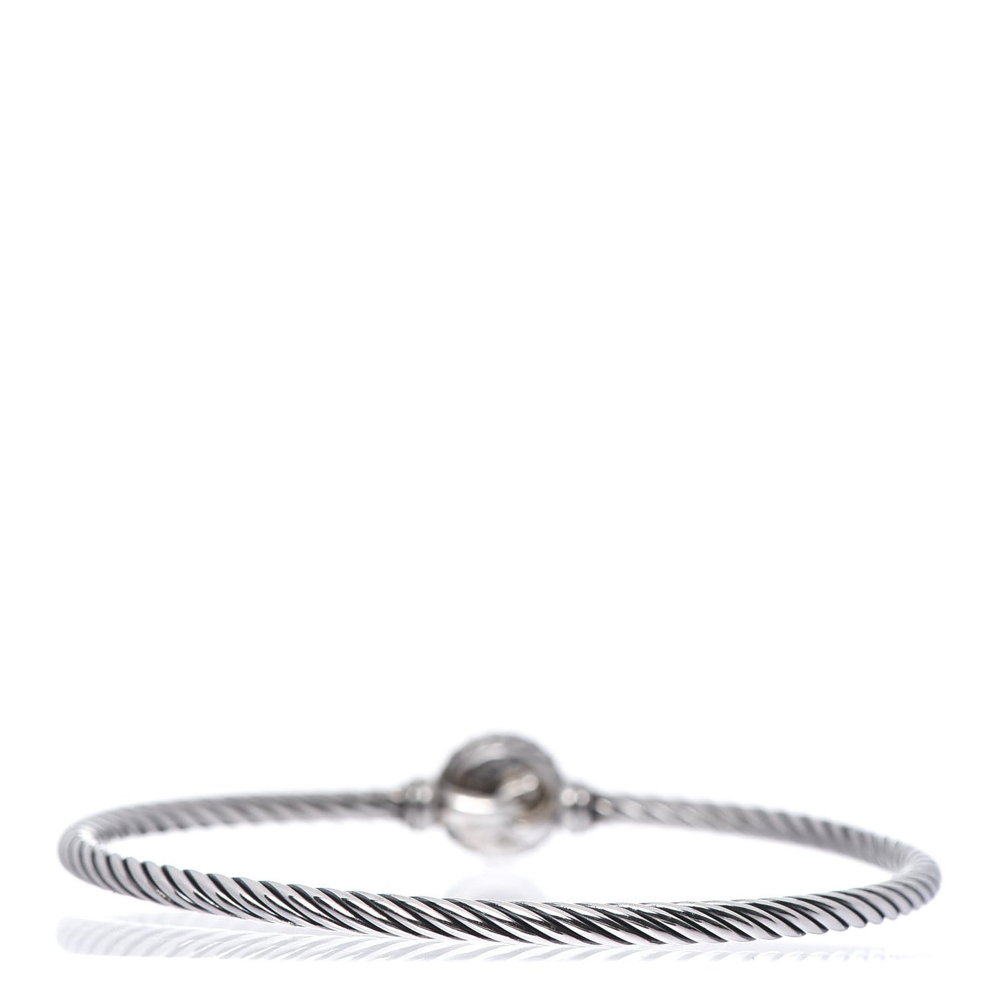Sterling Silver Blue Topaz 3mm Chatelaine Bracelet