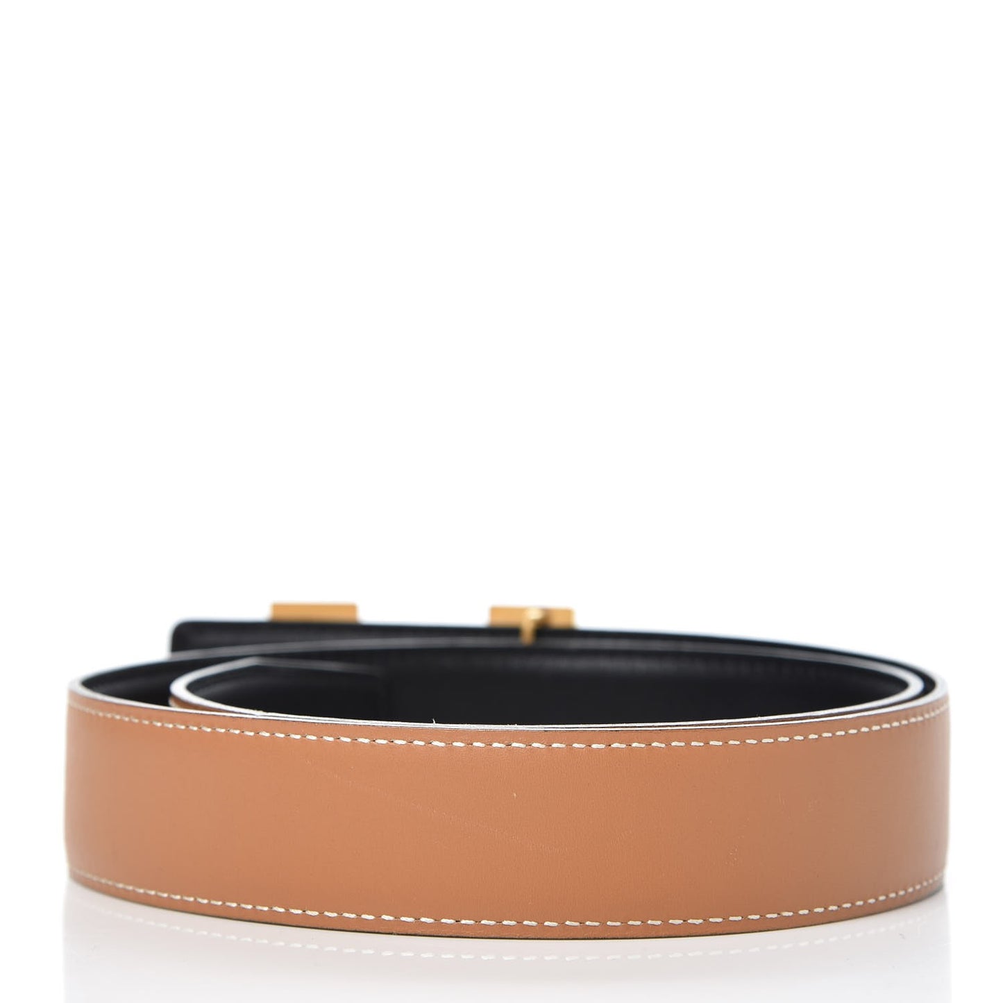 Box Chamonix 32mm H Belt 75 Black Gold