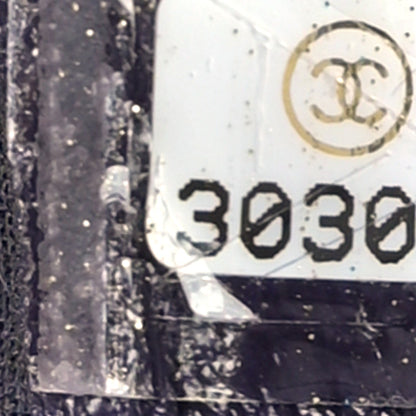 Chanel Goatskin Quilted Large Chanel 19 Flap Navy Blue 7 of 9