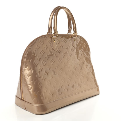 Louis Vuitton Vernis Alma GM Beige Poudre 2 of 8