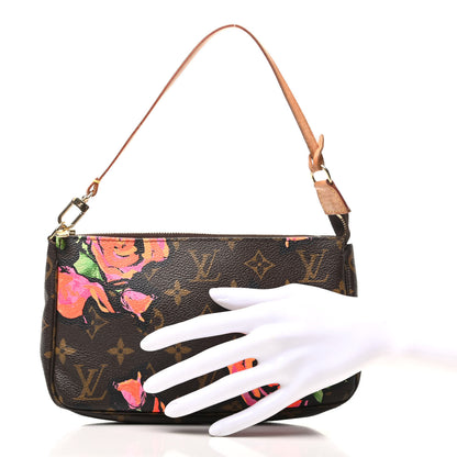 Louis Vuitton Monogram Roses Pochette Accessories 2 of 9
