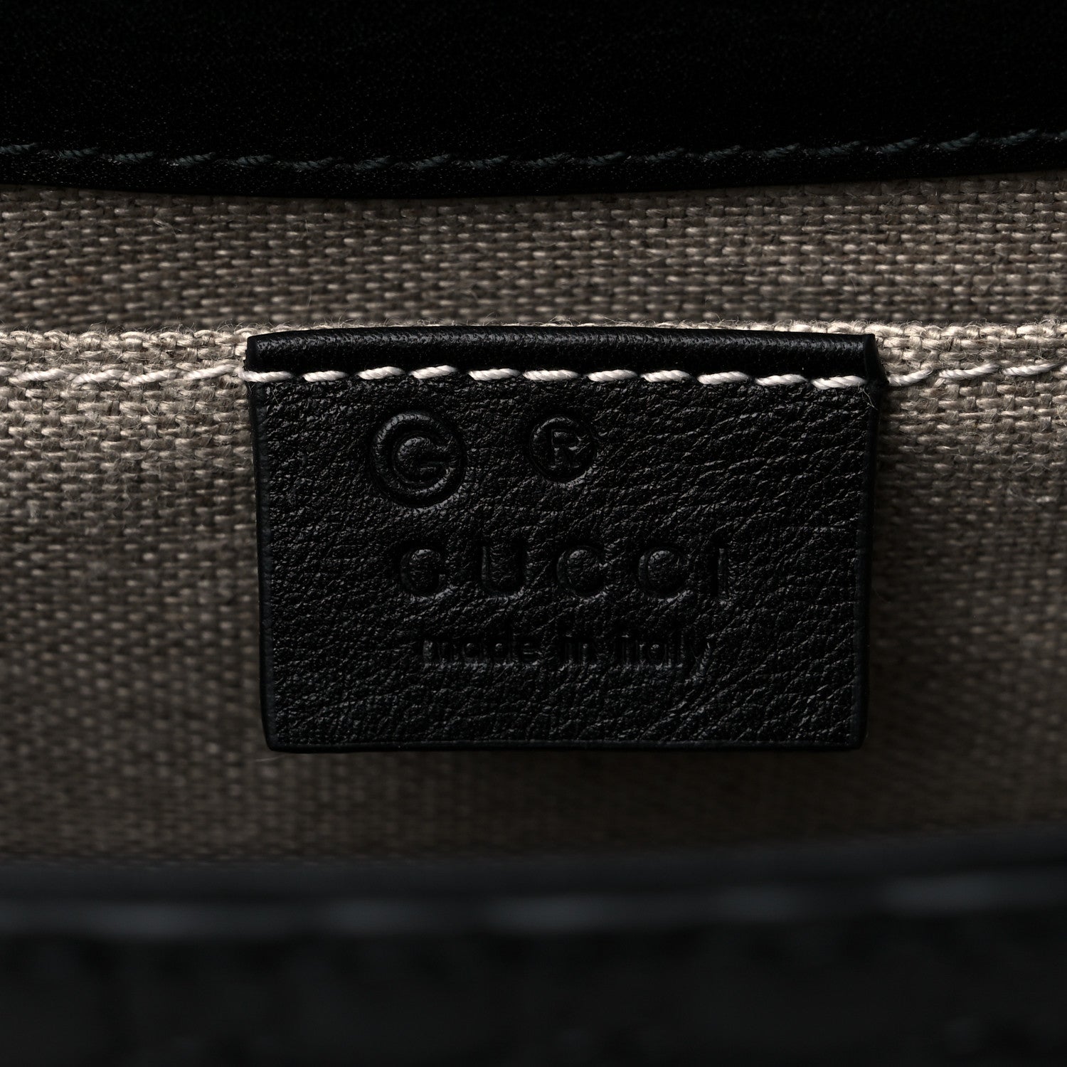 Gucci Microguccissima Medium Emily Chain Shoulder Bag Black 6 of 9