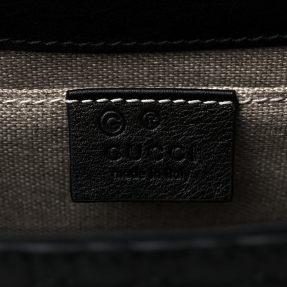 Gucci Microguccissima Medium Emily Chain Shoulder Bag Black 6 of 9