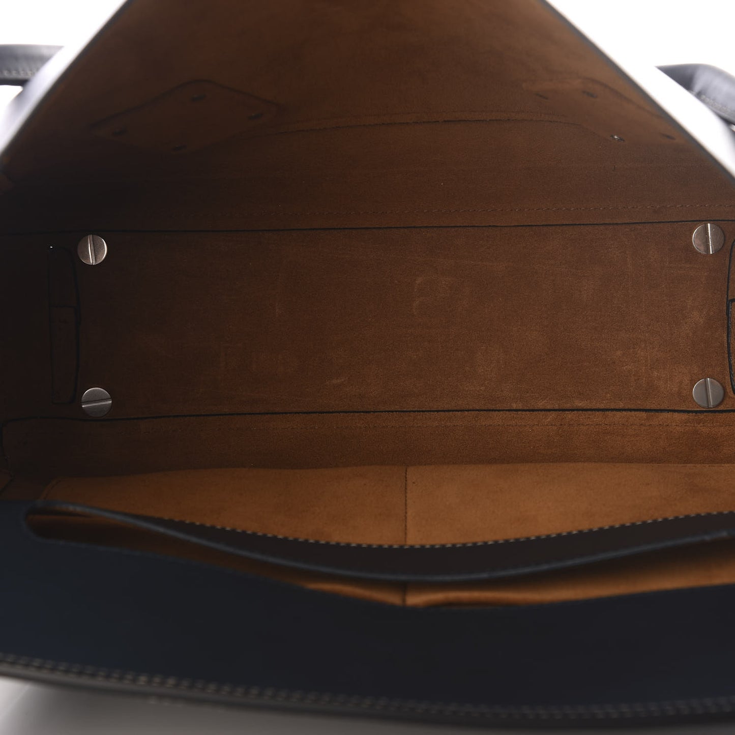 French Calfskin Small Arco Deep Blue