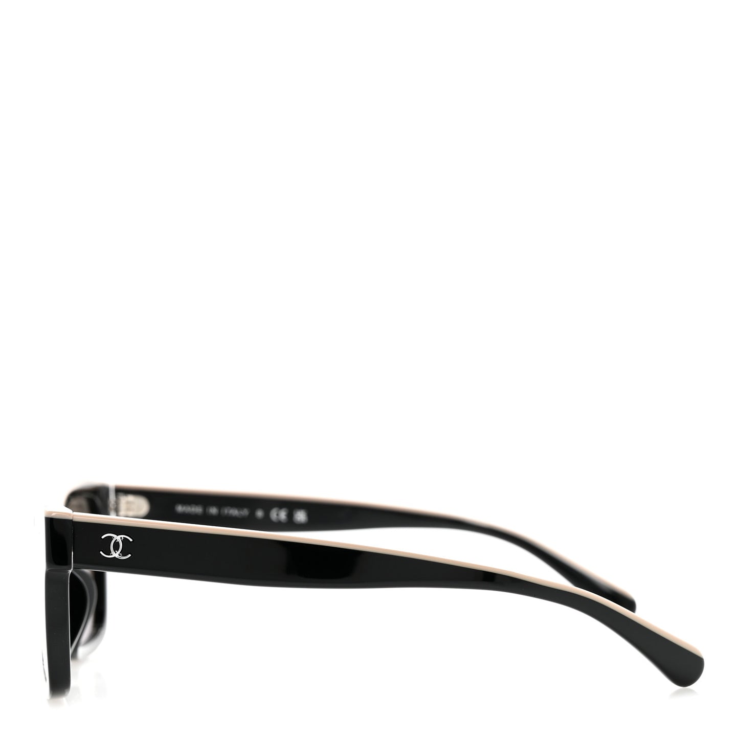 Acetate Square Sunglasses 5417-A Black