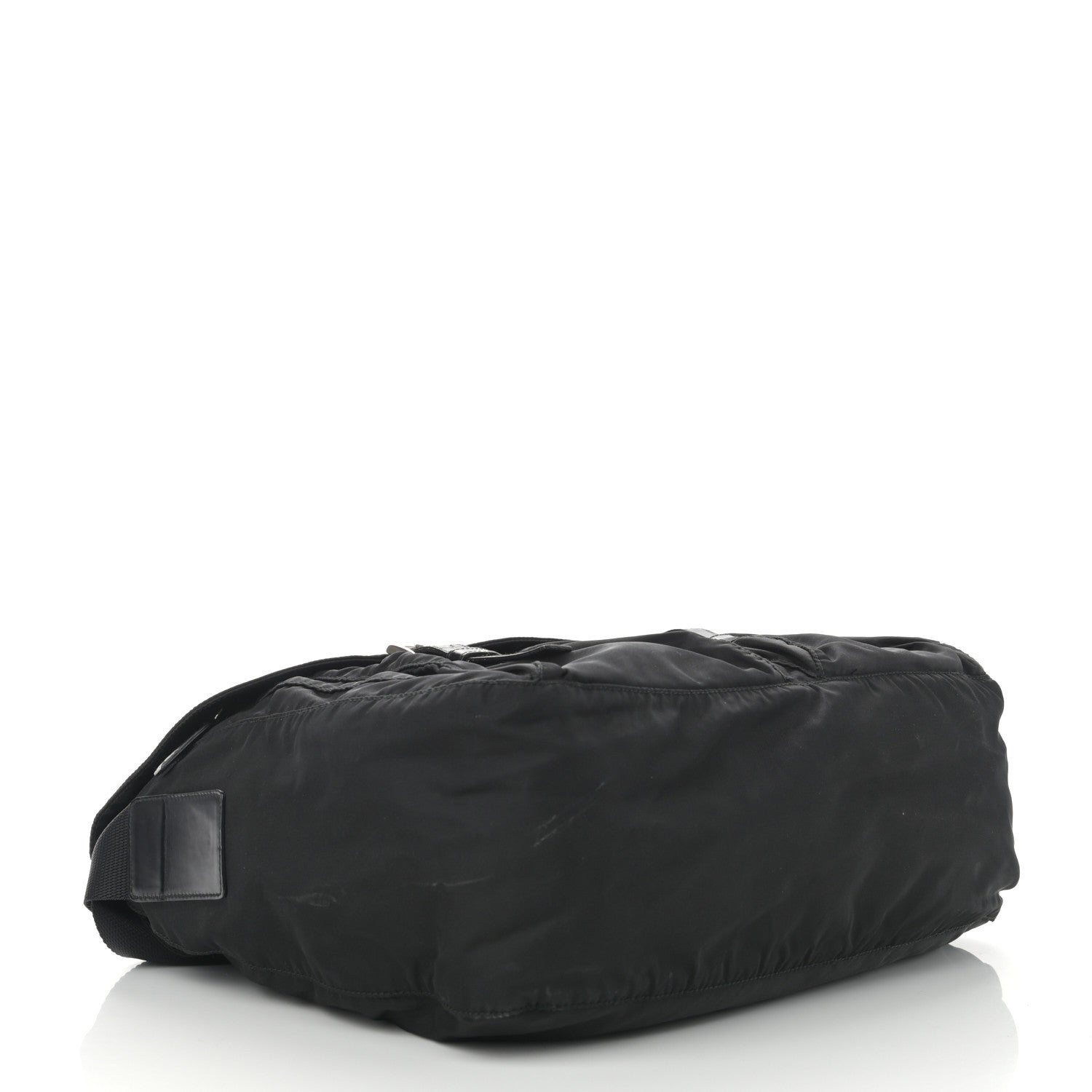 Prada Nylon Vela Messenger Bag Black 3 of 9