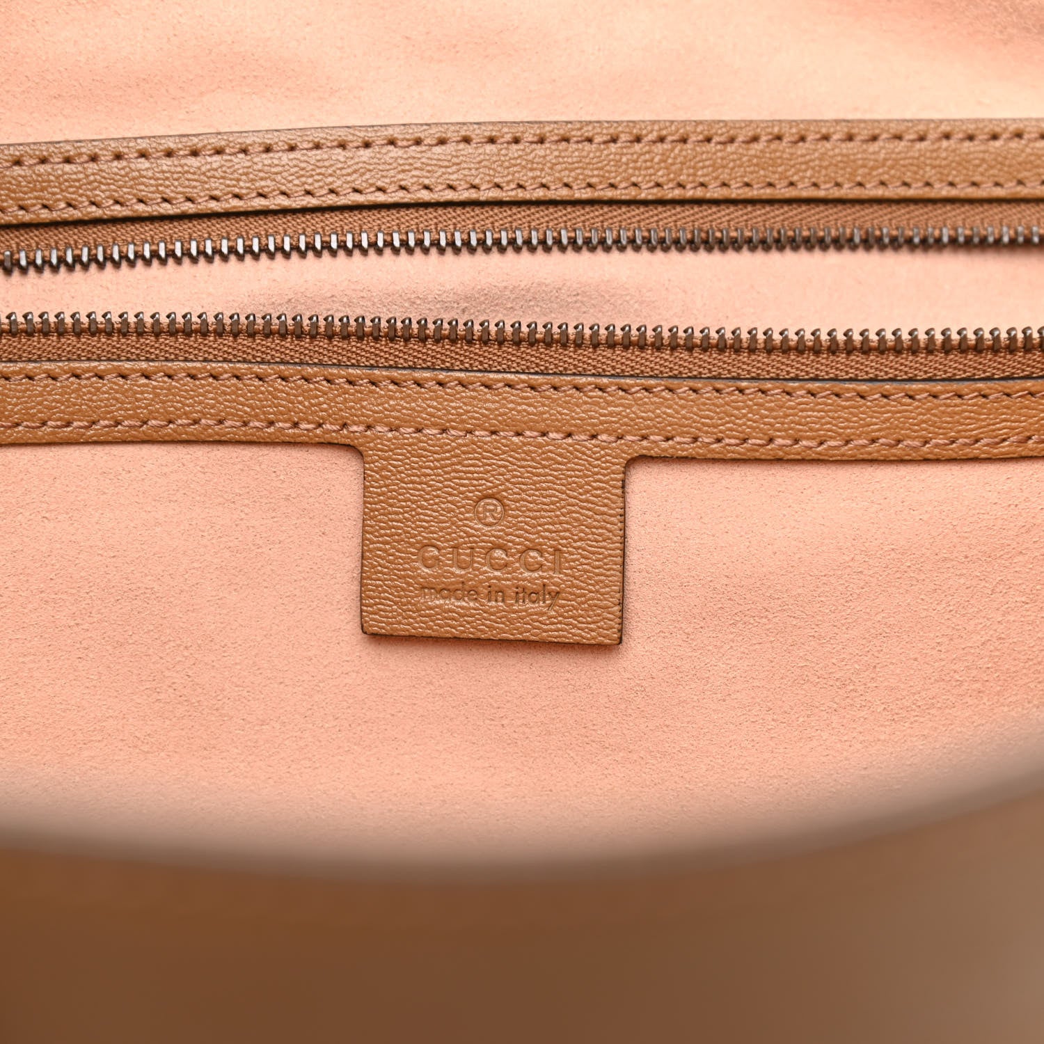 Gucci New Sakai Calfskin Lux Web Medium Dahlia Tote Quarz Beige 6 of 9