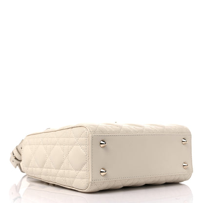 Christian Dior Lambskin Cannage Small My ABC Lady Dior Beige 3 of 8