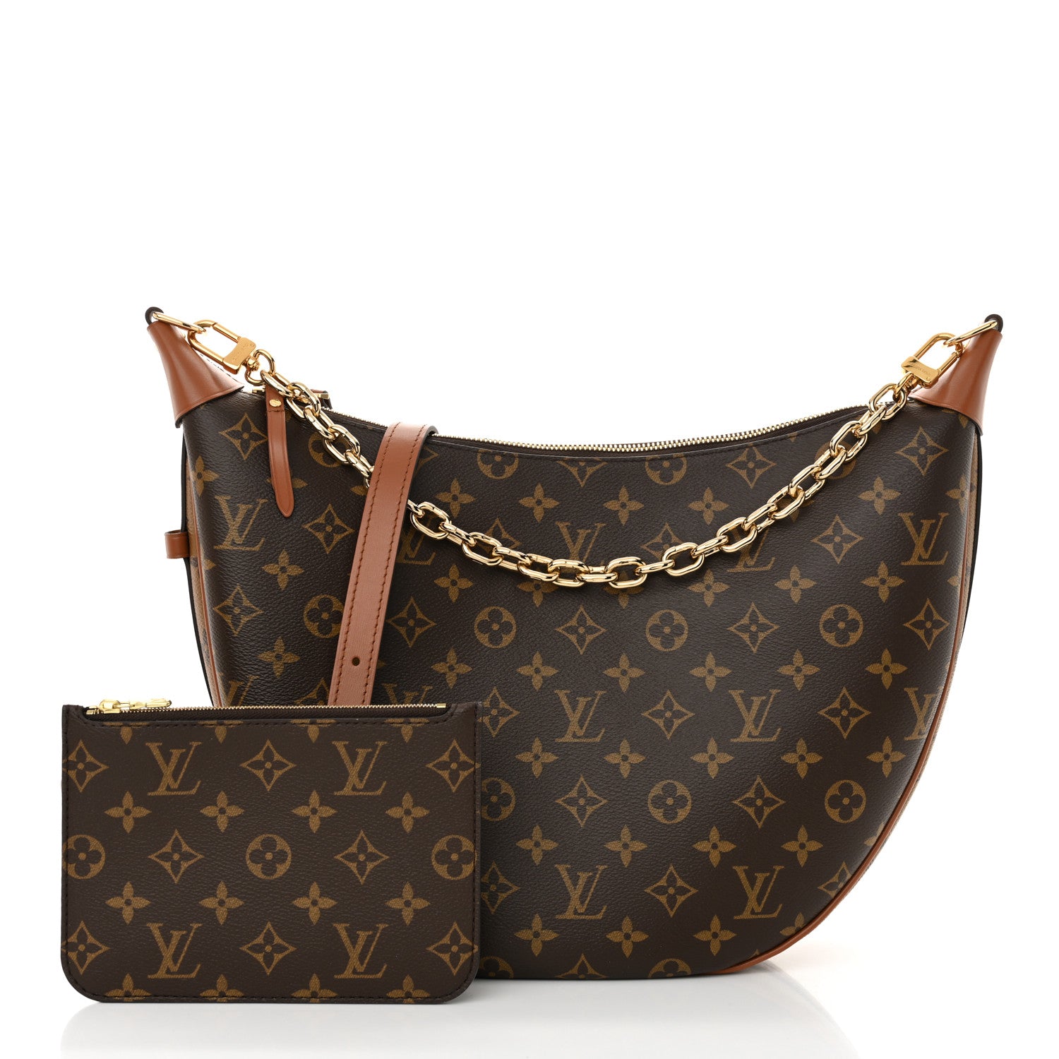 Louis Vuitton Reverse Monogram Loop Hobo 3 of 10