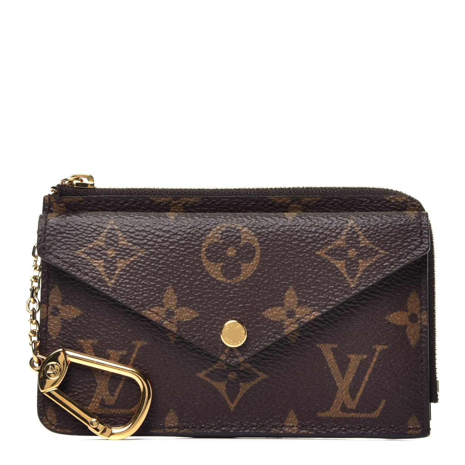 Louis Vuitton Monogram Recto Verso Card Holder Black 1 of 7