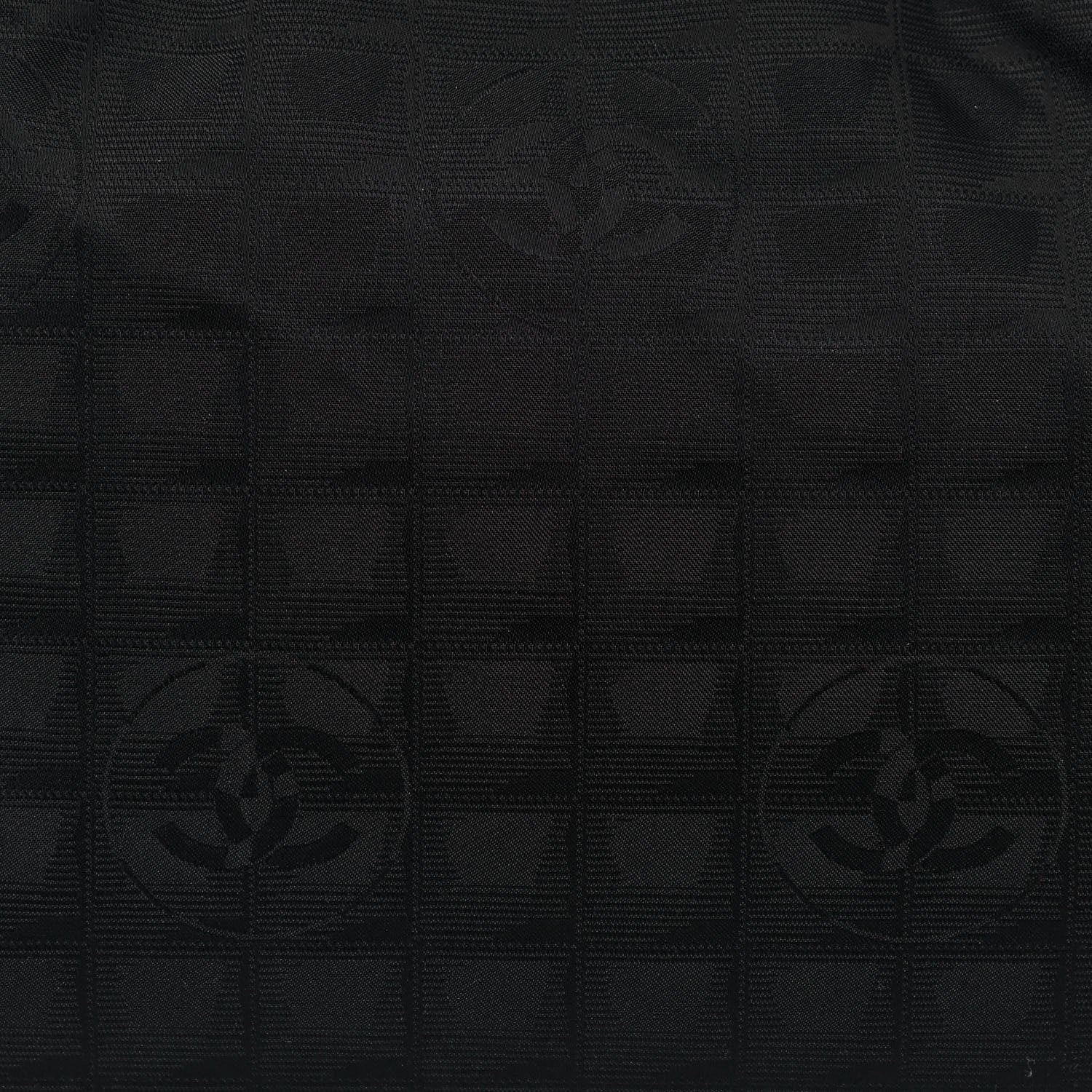 Chanel Nylon Medium Travel Tote Black 7 of 12