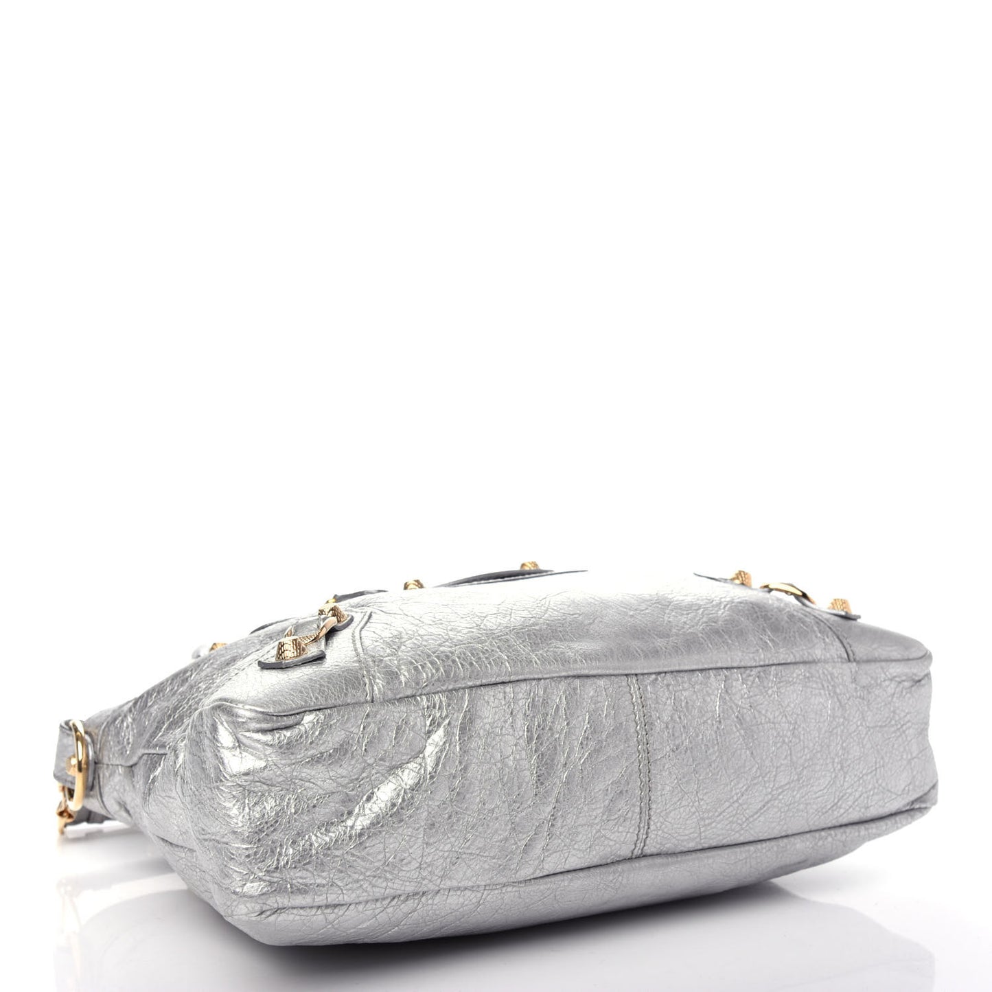 Metallic Agneau Giant 12 Gold Hardware Town Gris Aluminum