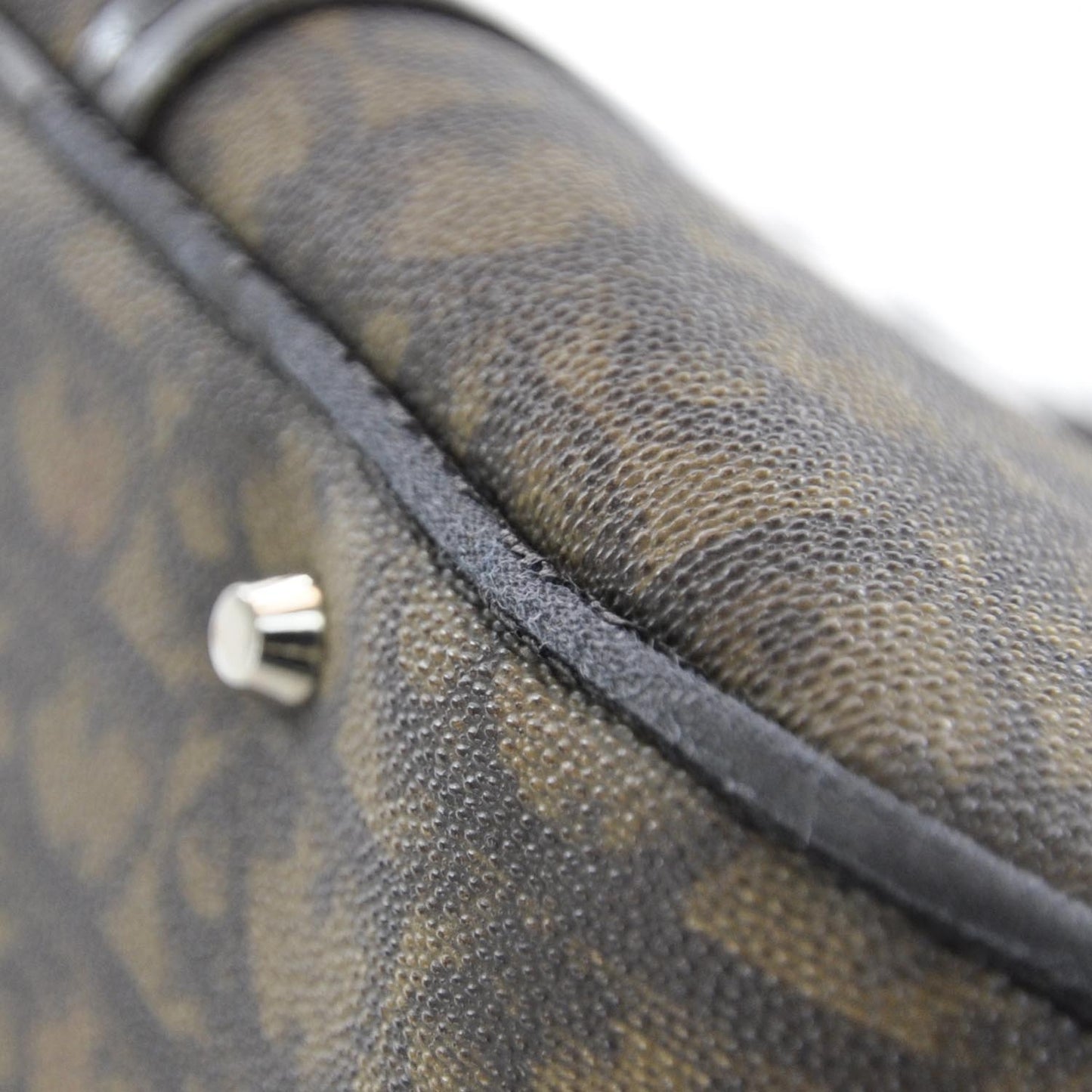 Monogram Trotter Romantique Zipped Tote Brown