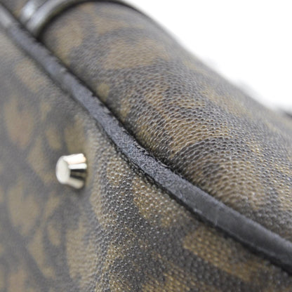 Christian Dior Monogram Trotter Romantique Zipped Tote Brown 3 of 5