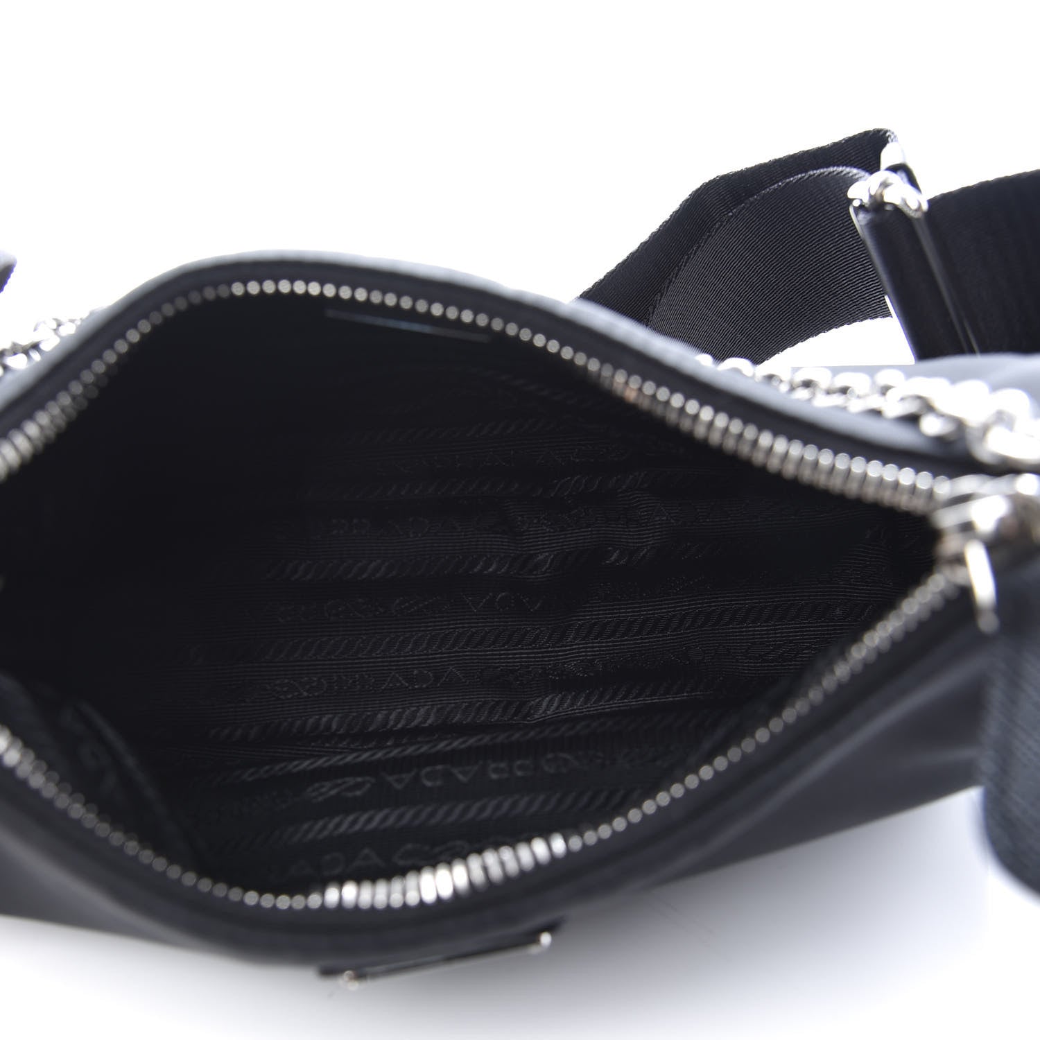 Prada Nylon Re-Edition 2005 Shoulder Bag Black 5 of 14