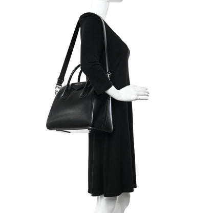 Givenchy Shiny Lord Calfskin Small Antigona Black 2 of 11