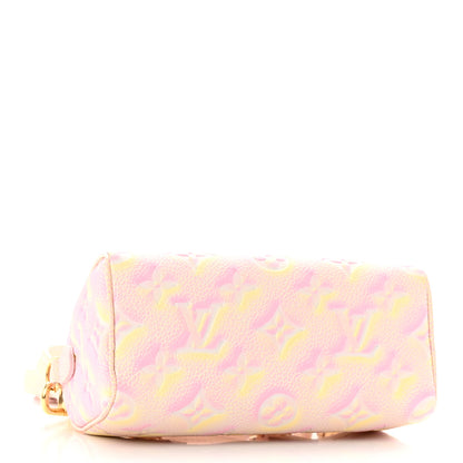 Louis Vuitton Empreinte Monogram Summer Stardust Nano Speedy Pink 4 of 10