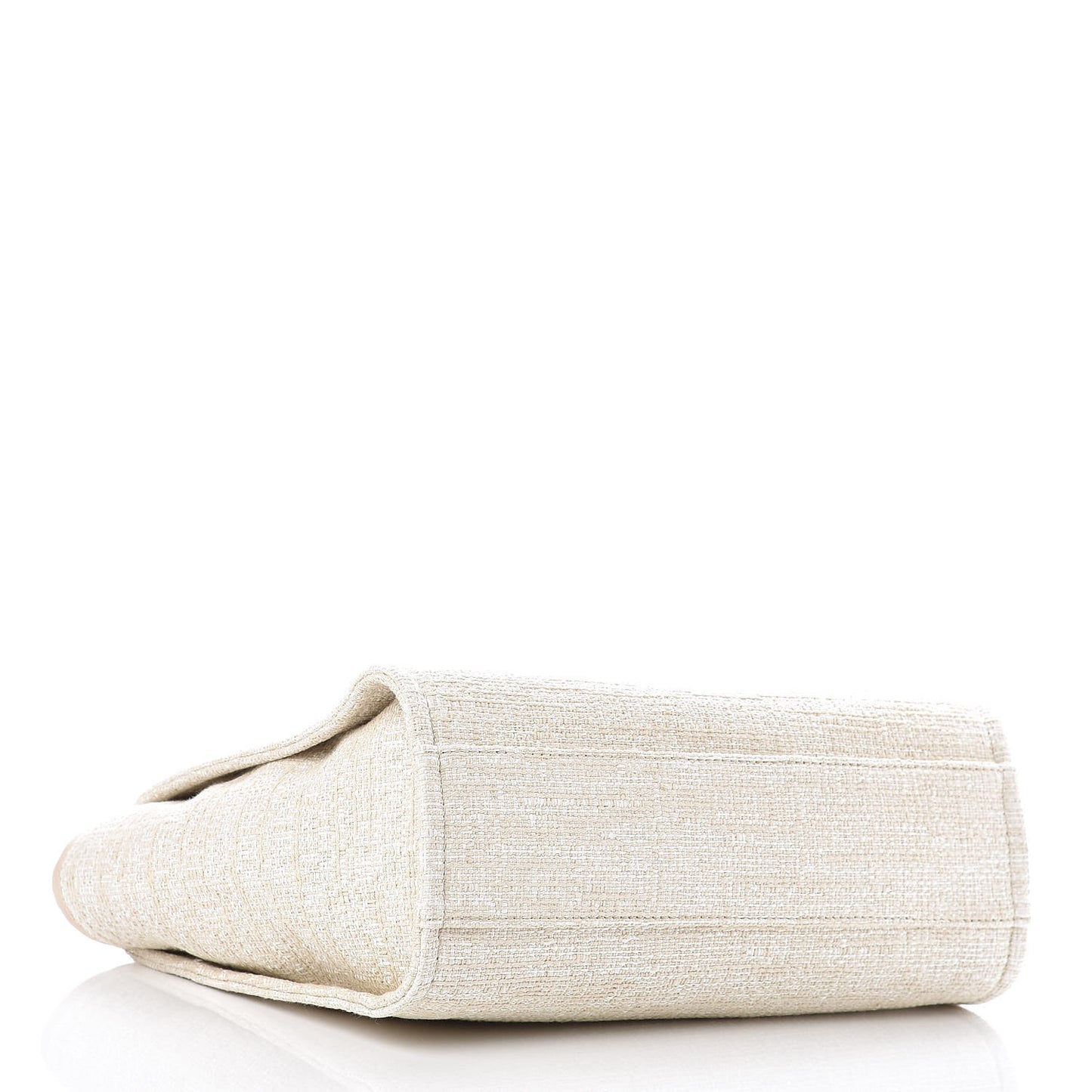 Canvas Small Deauville Tote Light Beige