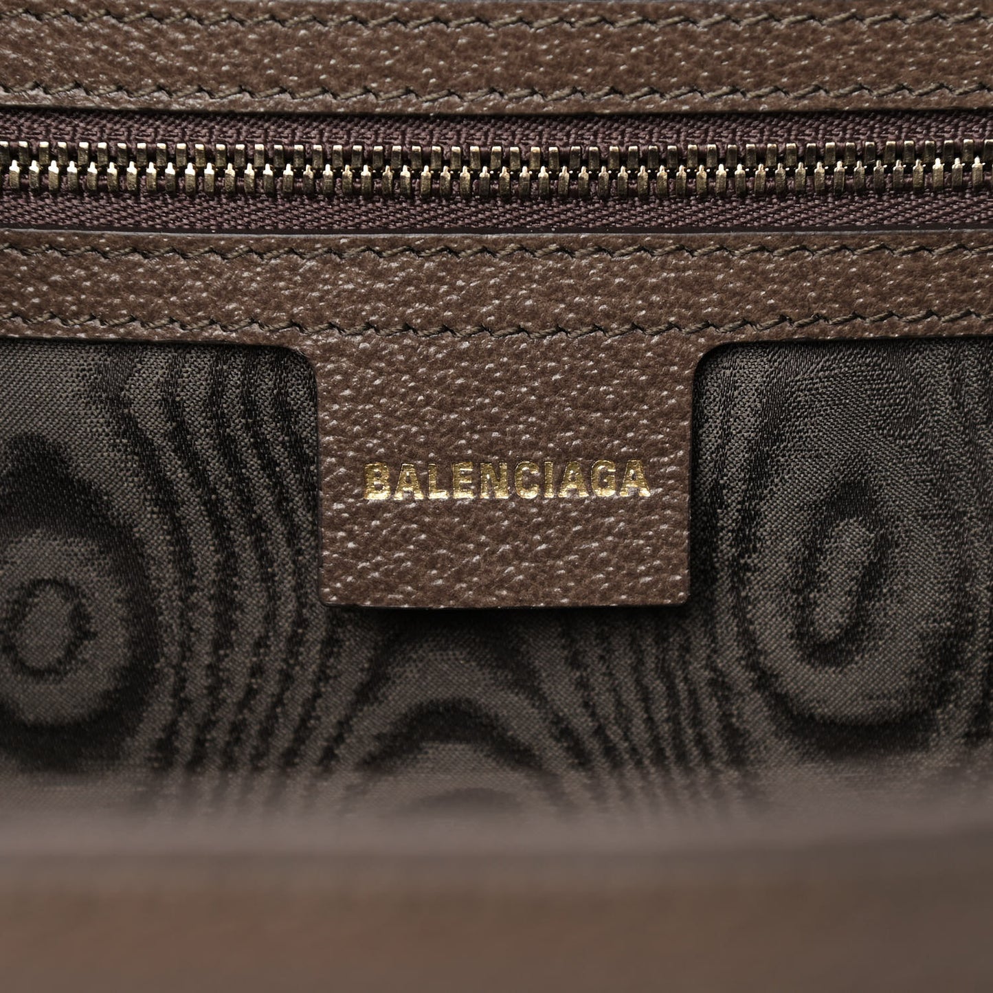 X BALENCIAGA BB Supreme Monogram Web Medium Ophidia Shopping Tote Beige New Acero