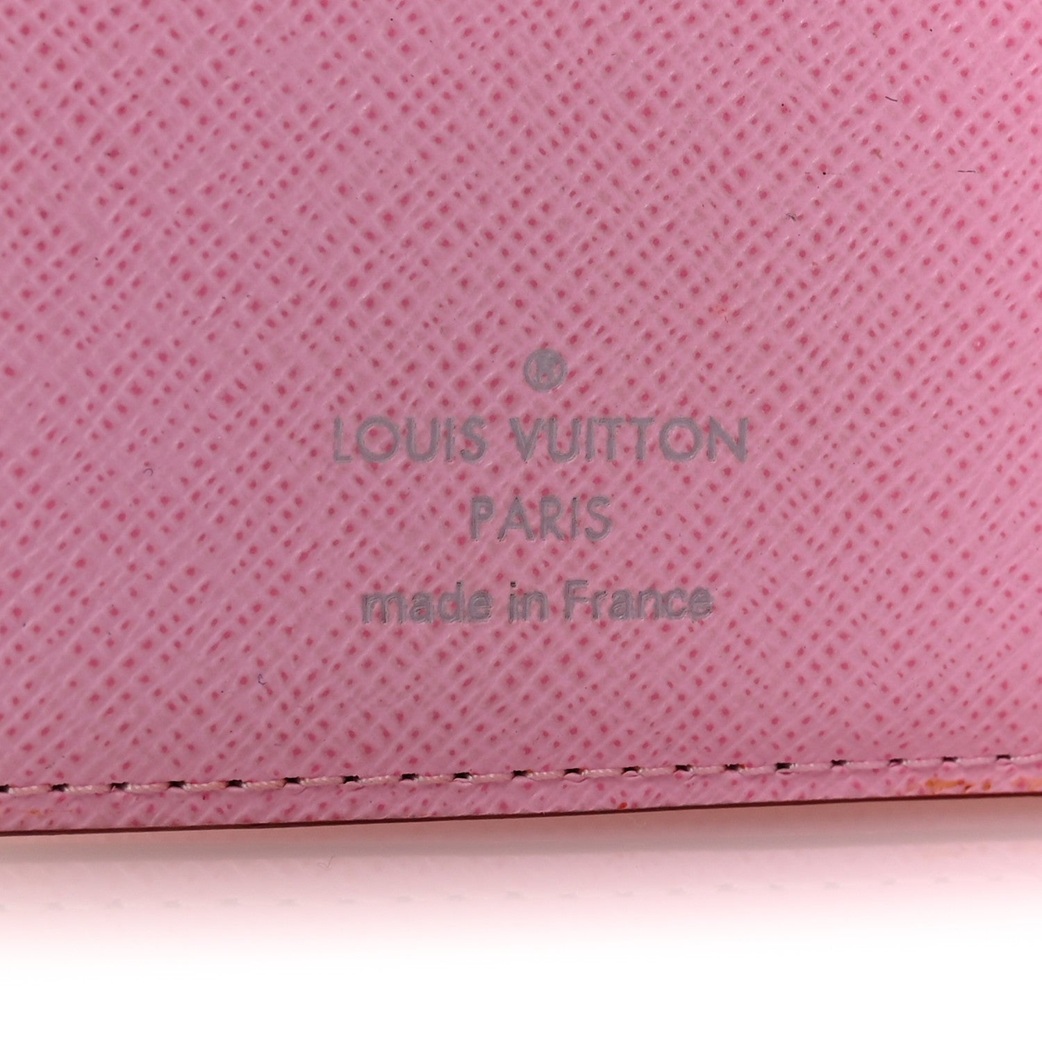Louis Vuitton Monogram Multicolor Joey Wallet White Litchi 6 of 6