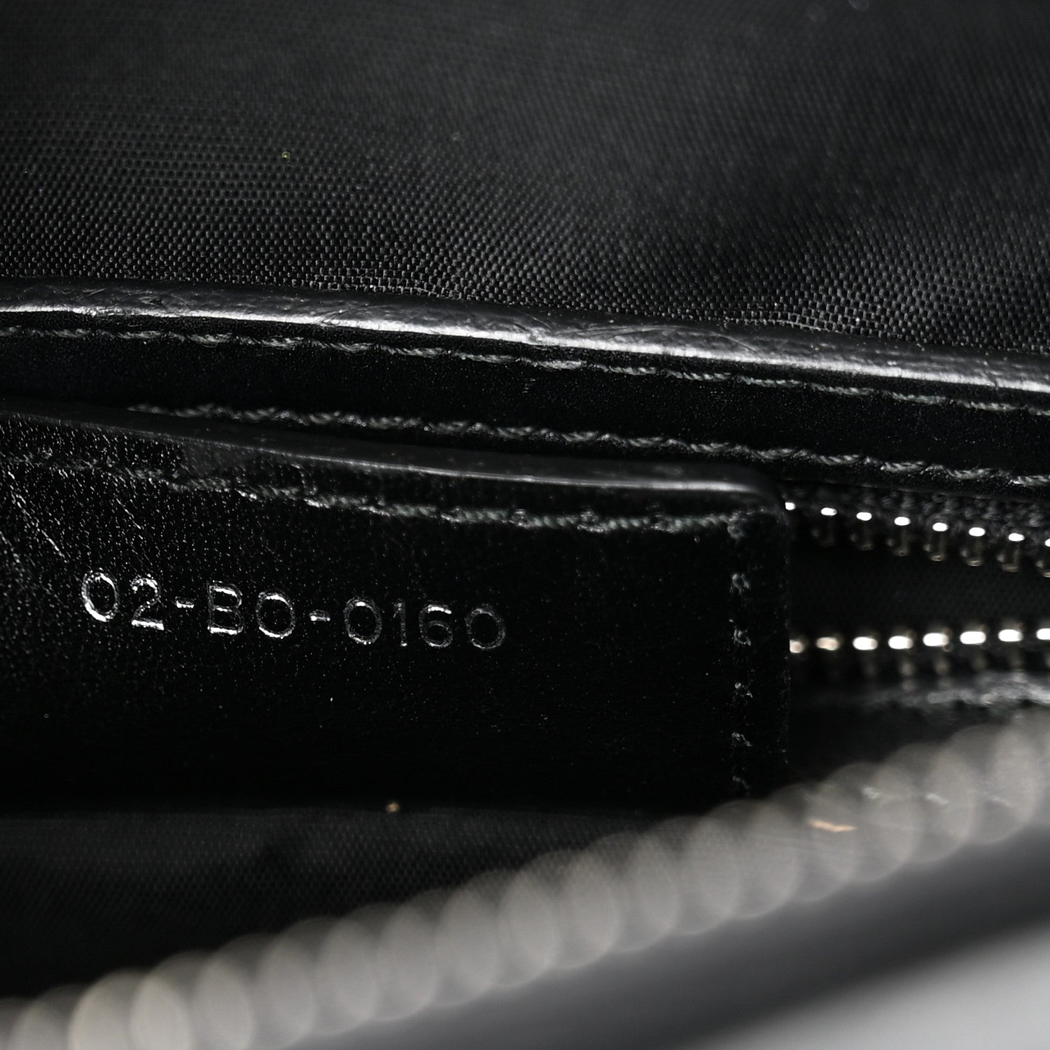 Christian Dior Coated Canvas Cannage Crossbody Bag Black 7 of 10