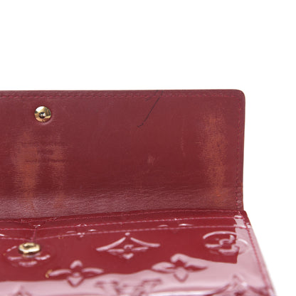 Louis Vuitton Vernis Sarah Wallet Pomme D'Amour 7 of 7