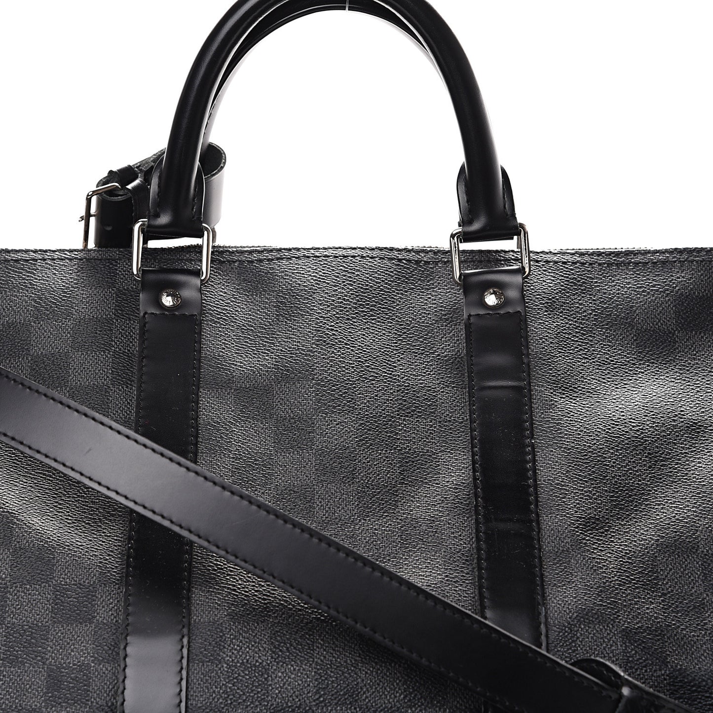 Damier Graphite Keepall Bandouliere 55