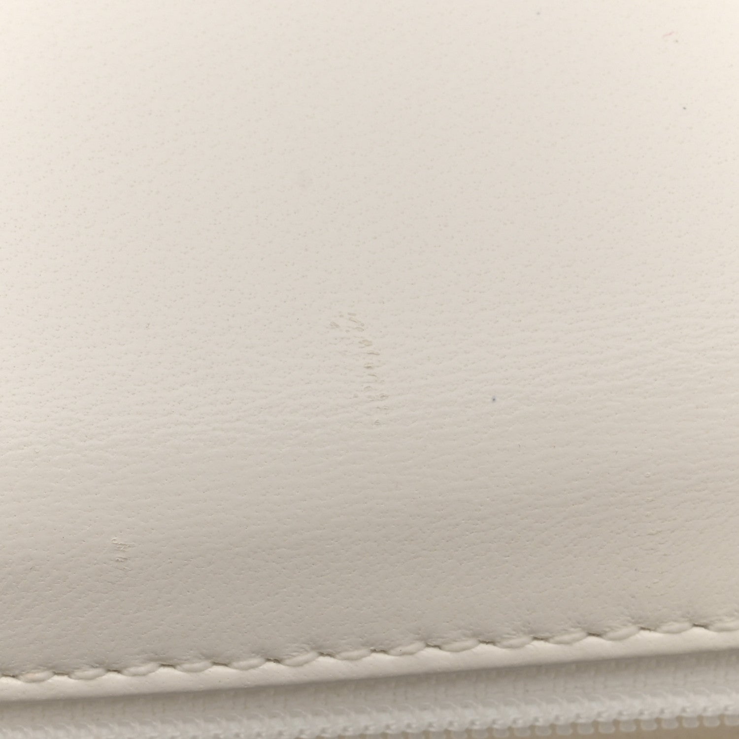Chanel Lambskin Quilted Mini Crystal Top Handle Rectangular Flap White 12 of 12
