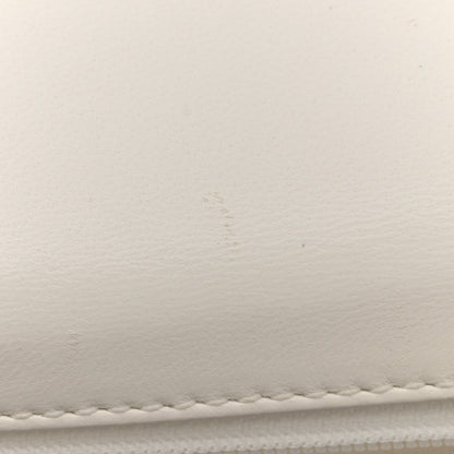 Chanel Lambskin Quilted Mini Crystal Top Handle Rectangular Flap White 12 of 12