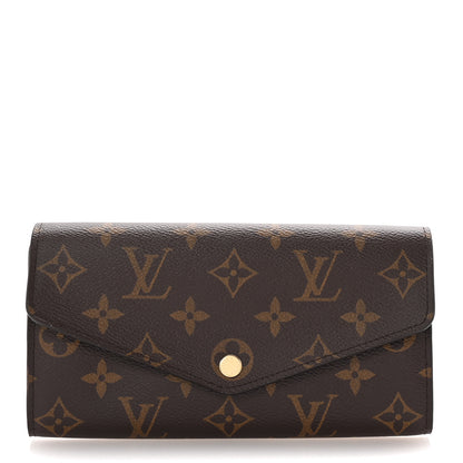 Louis Vuitton Monogram Sarah Wallet NM 1 of 7