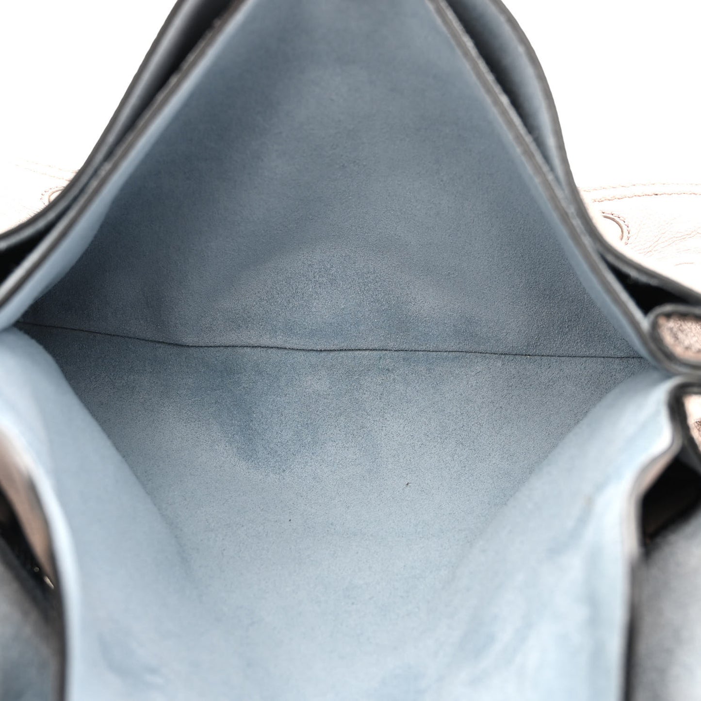 Glace Calf Etiquette Flap Pomice Astrale