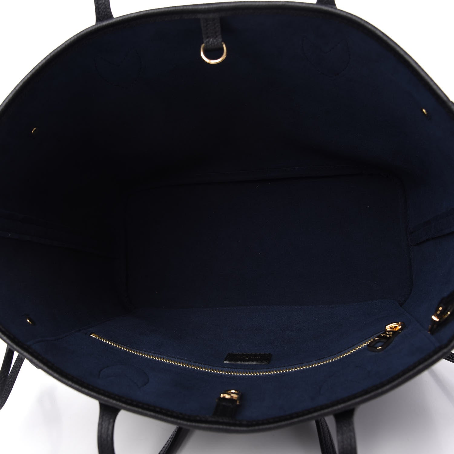 Louis Vuitton Empreinte Monogram Giant Neverfull MM Black 5 of 9