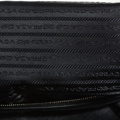 Prada Tessuto Nylon Saffiano Tartan Print Satchel Bianco Dis Tartan 8 of 9
