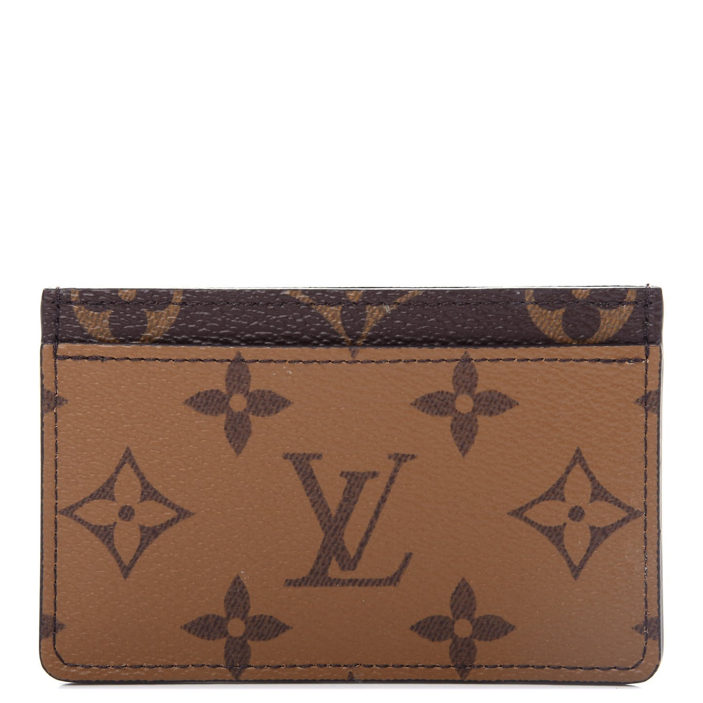 Reverse Monogram Card Holder
