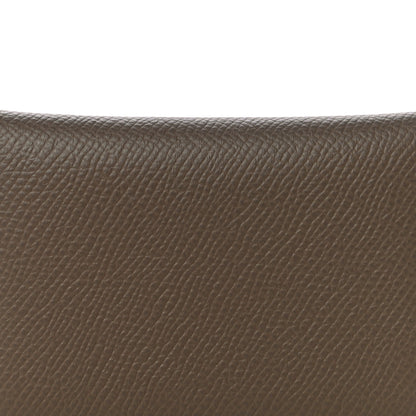 Hermes Epsom Calvi Card Case Etoupe 7 of 10