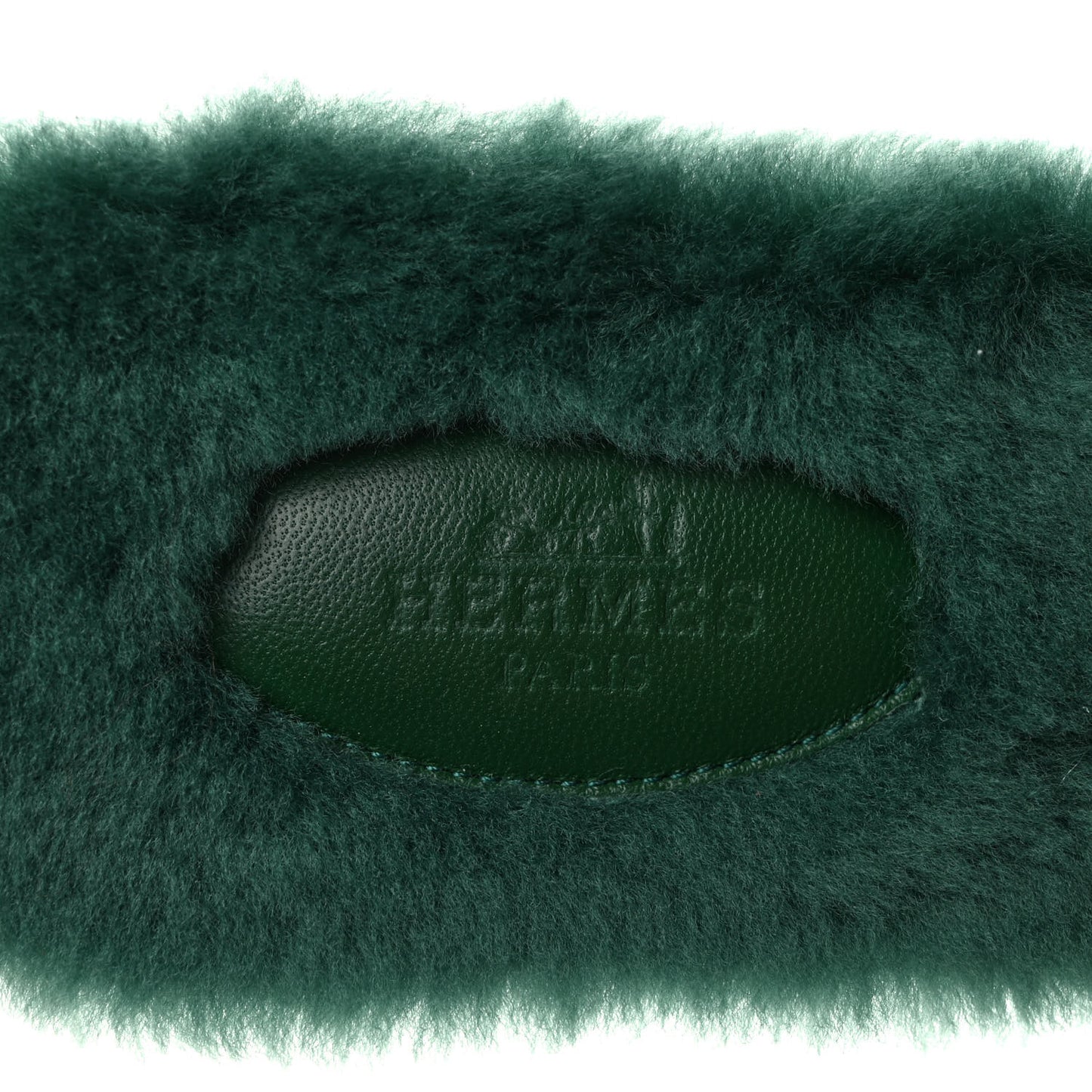 Woolskin Oran Sandals 39 Vert Anglais