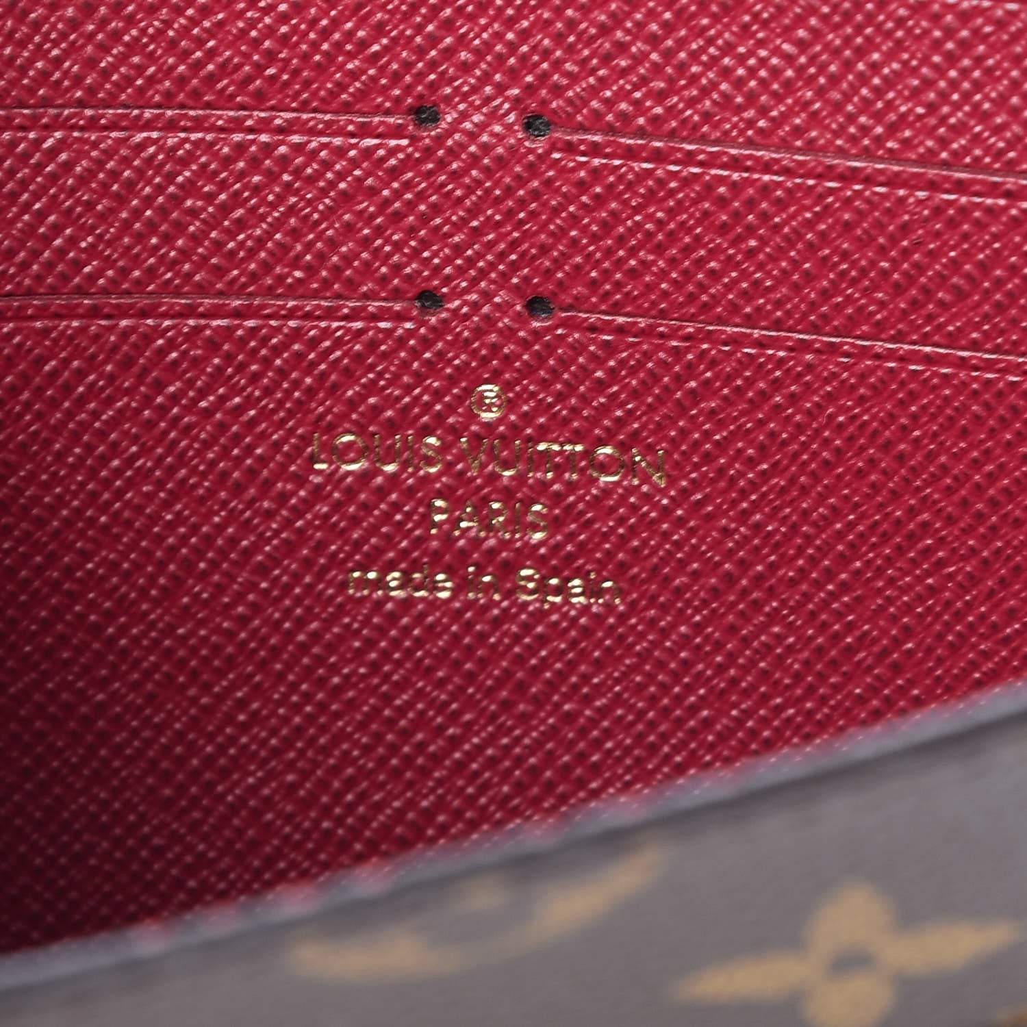 Louis Vuitton Monogram Jeanne Wallet Fuchsia 10 of 11