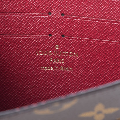 Louis Vuitton Monogram Jeanne Wallet Fuchsia 10 of 11