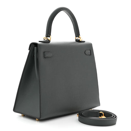 Hermes Epsom Kelly Sellier 25 Bleu Orage 3 of 11
