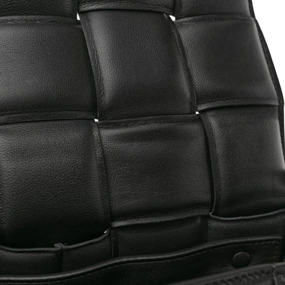 Bottega Veneta Nappa Maxi Intreccio Padded Cassette Crossbody Bag Black 12 of 13