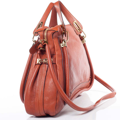 Chloe Calfskin Large Paraty Wood 3 of 10