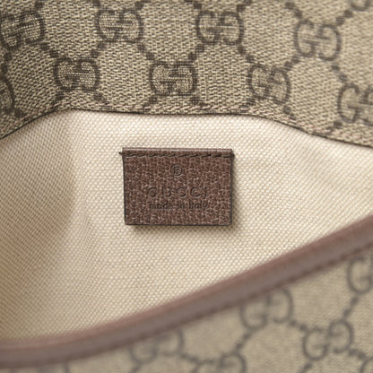 Gucci GG Supreme Monogram Neo Vintage Web Belt Bag Brown 6 of 10
