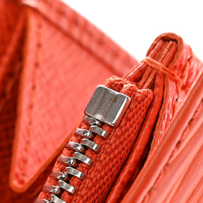 Louis Vuitton Epi Sarah Wallet Piment 8 of 16