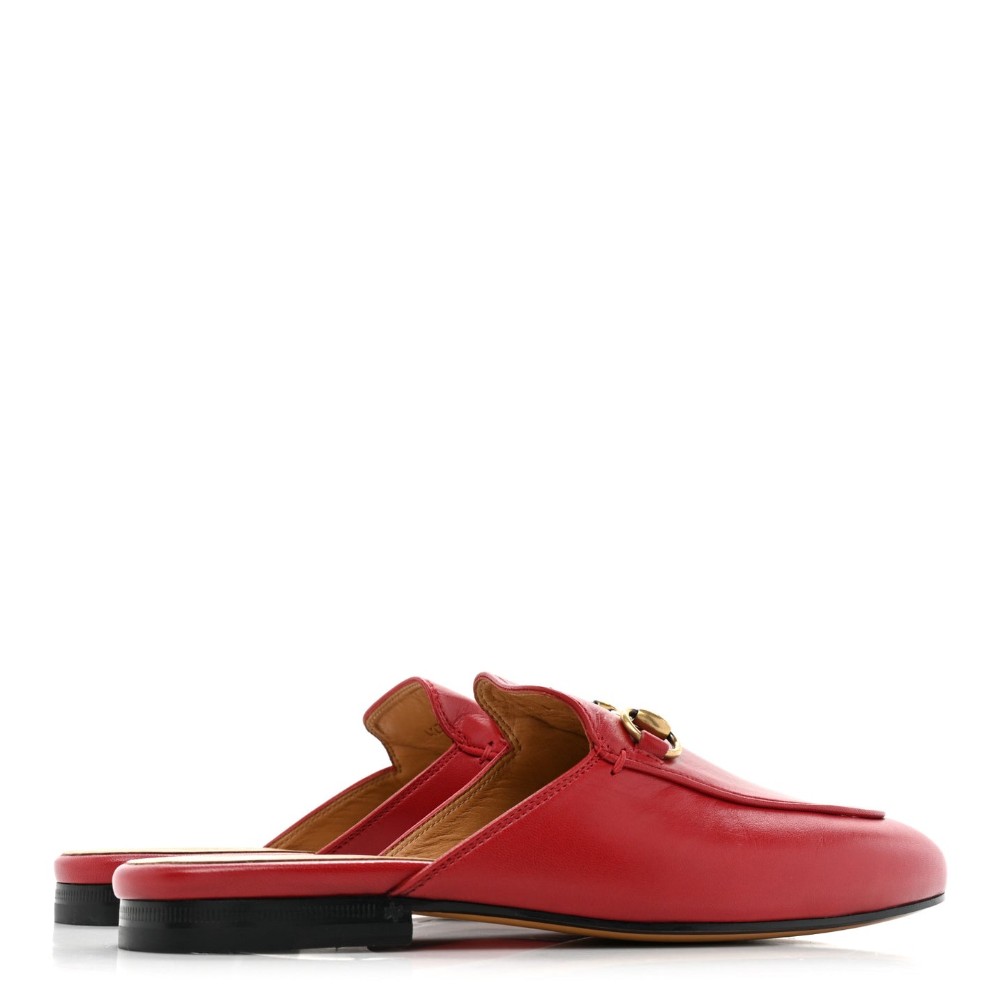 Malaga Kid Womens Princetown Slippers 36 Hibiscus Red