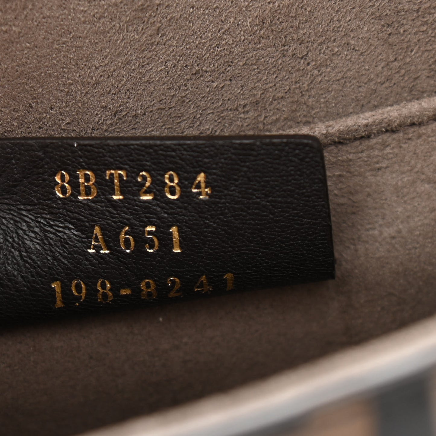 Vitello Century F is Fendi Bi-Color FF 1974 Embossed Kan I Shoulder Bag Maya Black